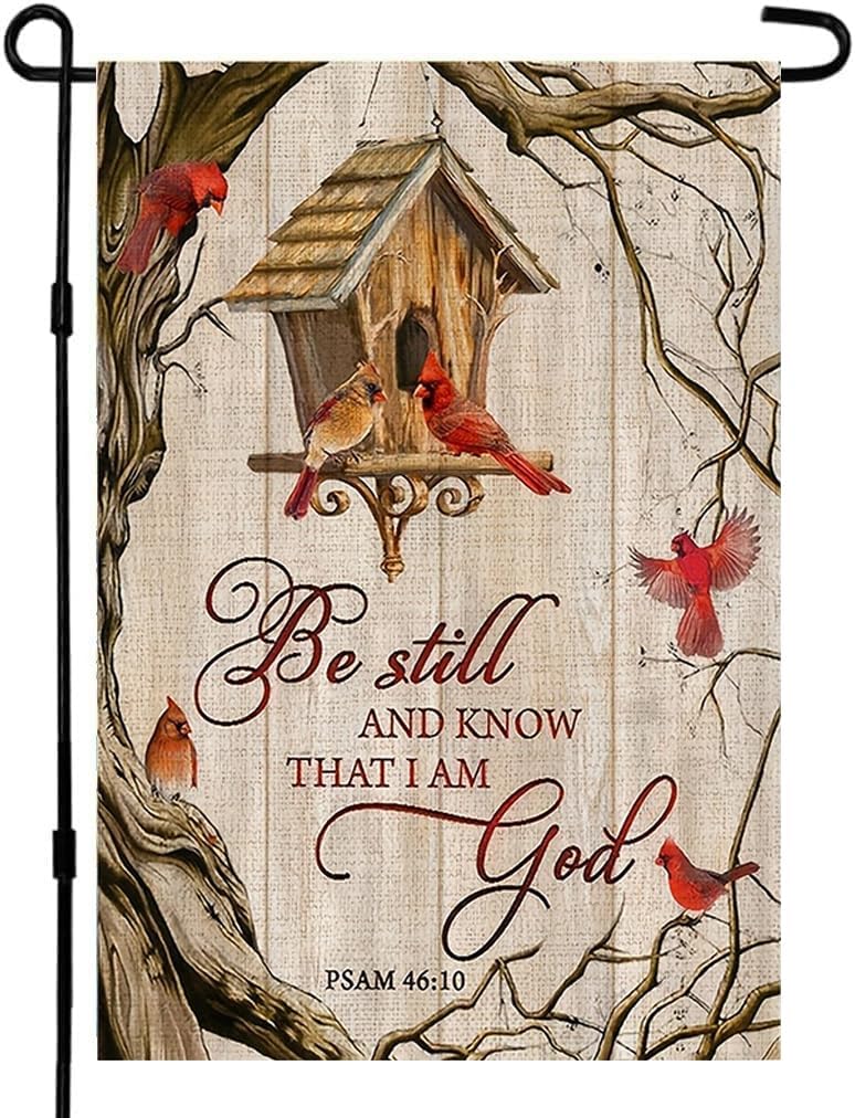 Urban Farming Urban Gardening - The Holy Bible Garden Flag 12